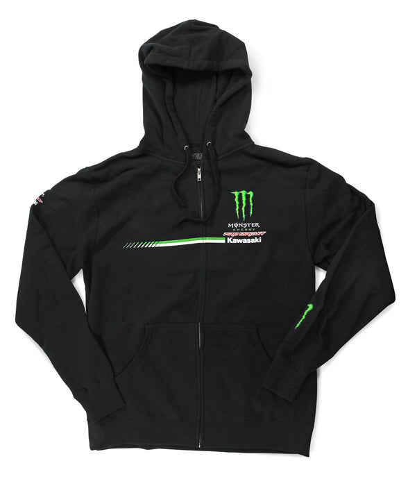 PC MNSTR TEAM ZIP HOODY BLK SM 6511610-010 image 1