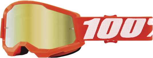 STRATA 2 JUNIOR GOGGLE ORANGE MIRROR GOLD LENS 50032-00005 image 1