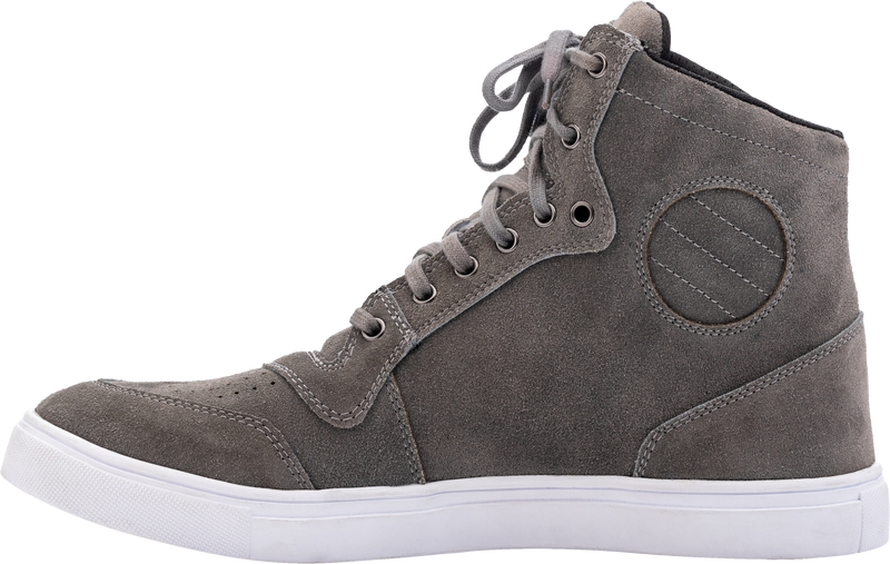 Load image into Gallery viewer, HITOP MOTO SNEAKER CE BOOT GREY SUEDE  SZ 10 103052GRY-43 image 6
