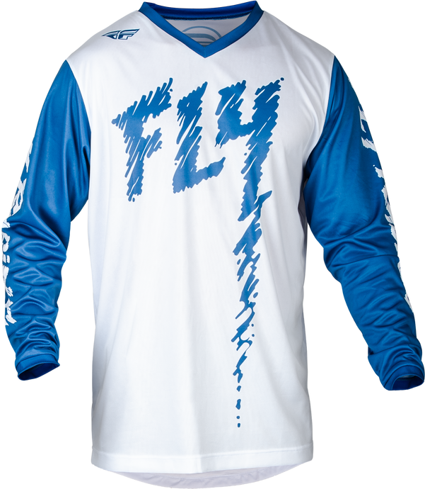 YOUTH F-16 JERSEY TRUE BLUE/WHITE YS 377-223YS image 1