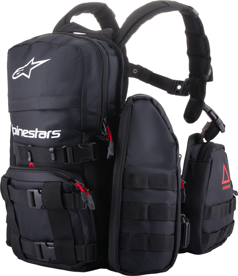 Load image into Gallery viewer, TECHDURA TACTICAL PACK BLACK/WHITE 6104524-12-OS image 1
