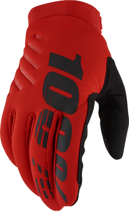 BRISKER GLOVES RED MD 10003-00031 image 1