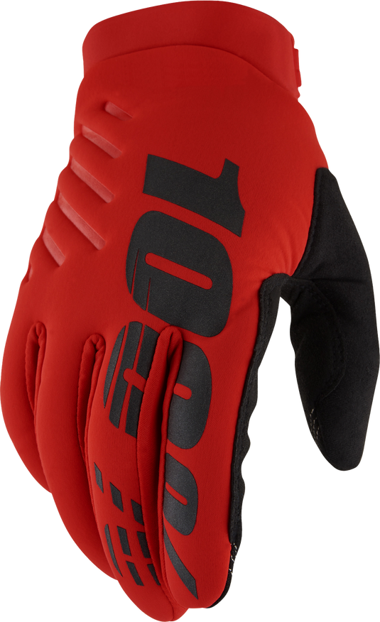 BRISKER GLOVES RED MD 10003-00031 image 1