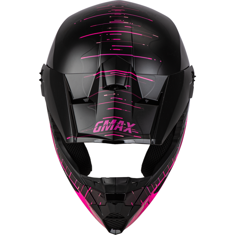 Load image into Gallery viewer, MX-46 FREQUENCY OFF-ROAD HELMET BLACK/PINK XS D3463173 image 3
