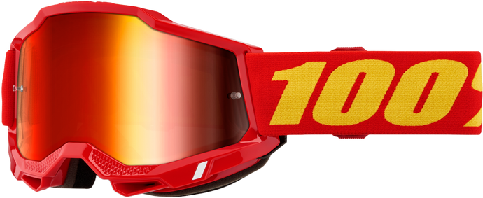 ACCURI 2 GOGGLE RED MIRROR RED LENS 50014-00042 image 1