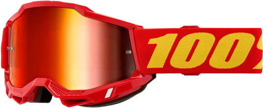 ACCURI 2 GOGGLE RED MIRROR RED LENS 50014-00042 image 1