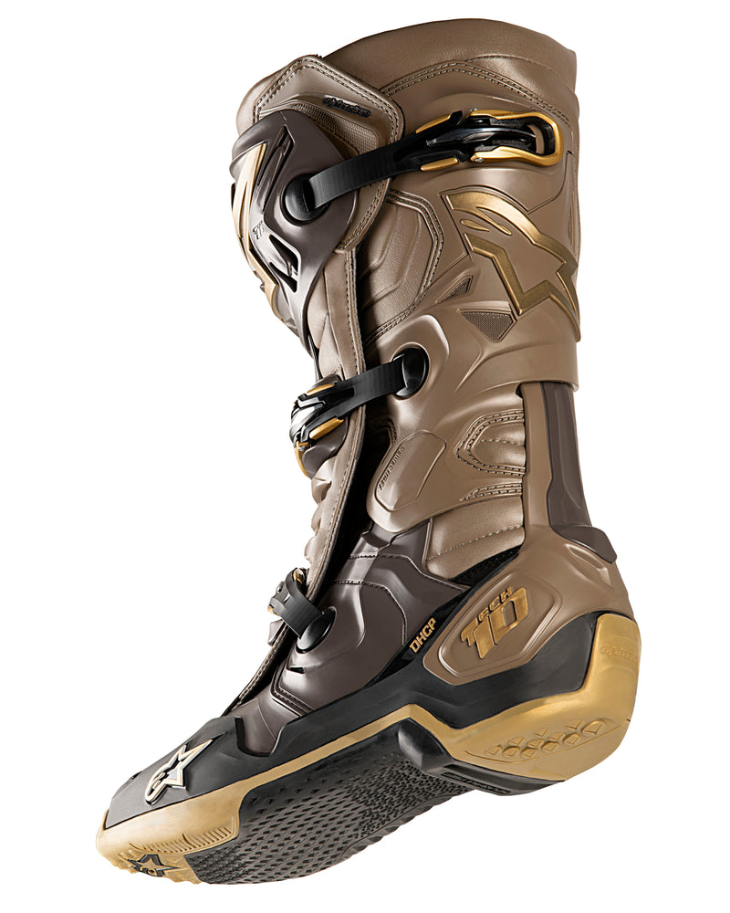 Load image into Gallery viewer, TECH 10 LE SQUAD 23 BOOTS DARK BROWN/KANGAROO GOLD 12 2010020-839-12 image 3
