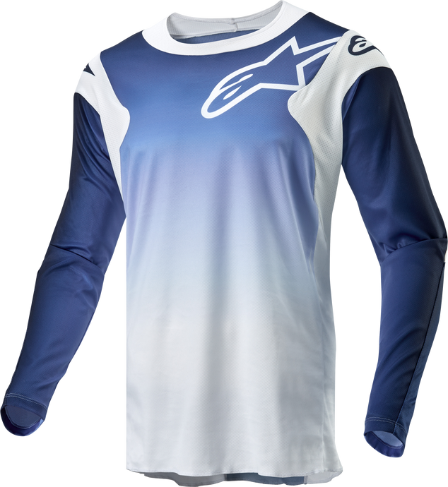 RACER HOEN JERSEY WHITE/DARK NAVY/LIGHT BLUE 2X 3761324-2070-XXL image 1