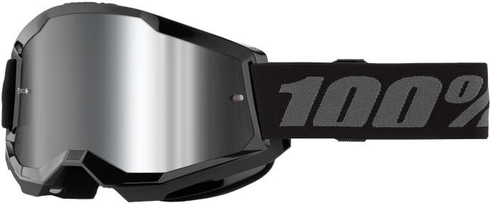 STRATA 2 GOGGLE BLACK MIRROR SILVER LENS 50028-00013 image 1