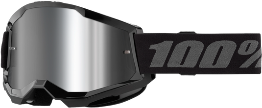 STRATA 2 GOGGLE BLACK MIRROR SILVER LENS 50028-00013 image 1