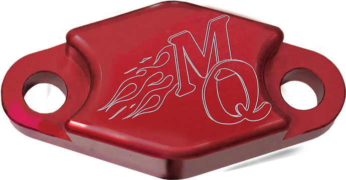 BRAKE BLOCK OFF PLATE (RED) PB-1RD image 1