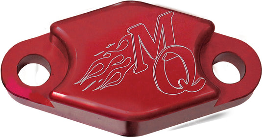 BRAKE BLOCK OFF PLATE (RED) PB-1RD image 1