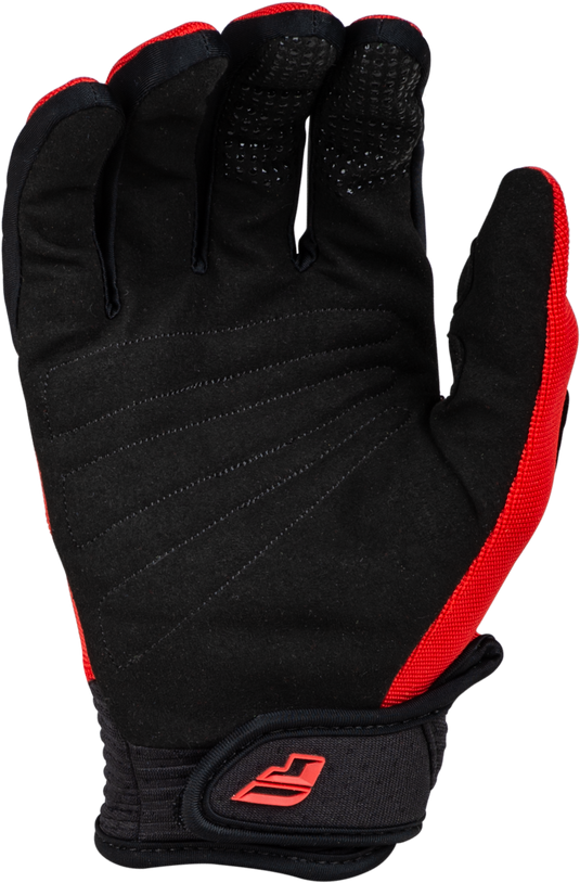 YOUTH F-16 GLOVES RED/BLACK YM 377-212YM image 2