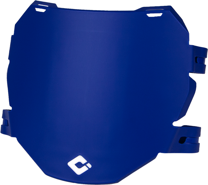 DOWNHILL/E BIKE NUMBER PLATE BLUE D70DP-R image 1