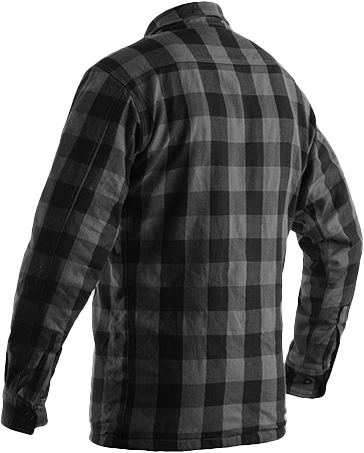 KEVLAR LUMBERJACK CE SHIRT GREY CHECK TEXTILE SM 102115GRY2-40 image 2