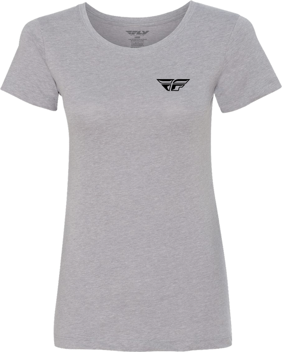 WOMEN'S FLY PULSE TEE GREY SM 356-0086S image 1
