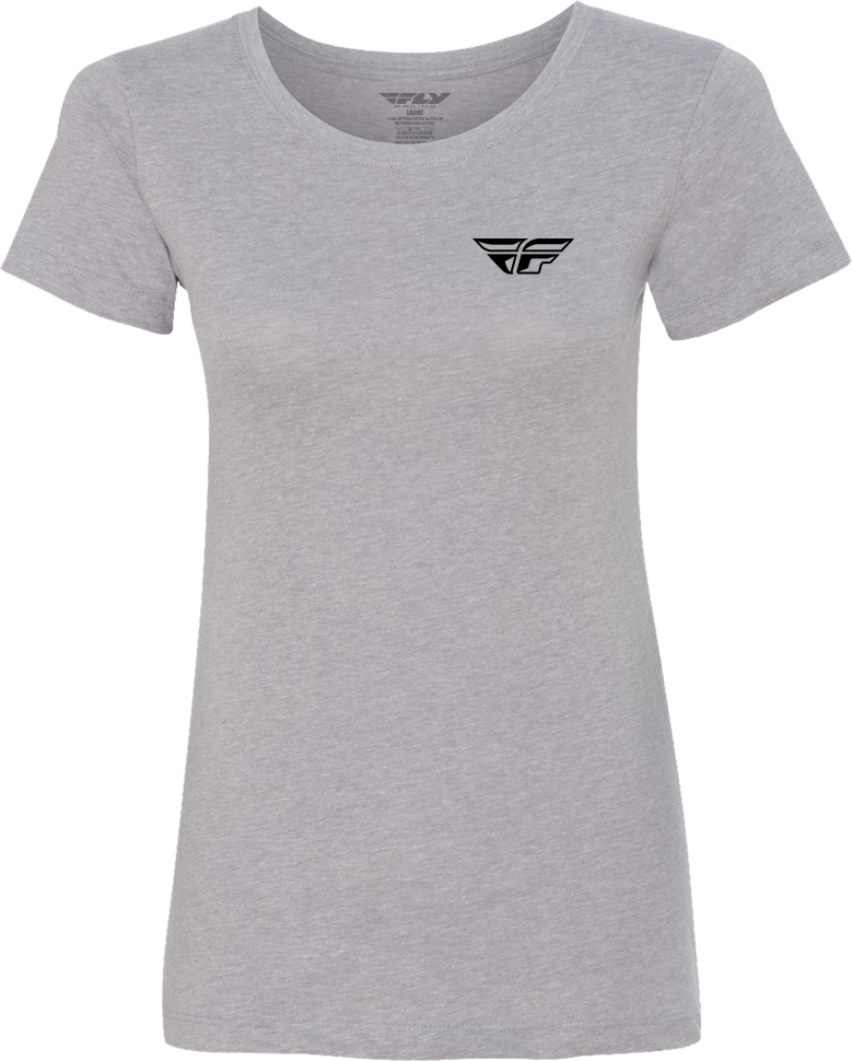 Load image into Gallery viewer, WOMEN&#39;S FLY PULSE TEE GREY SM 356-0086S image 1

