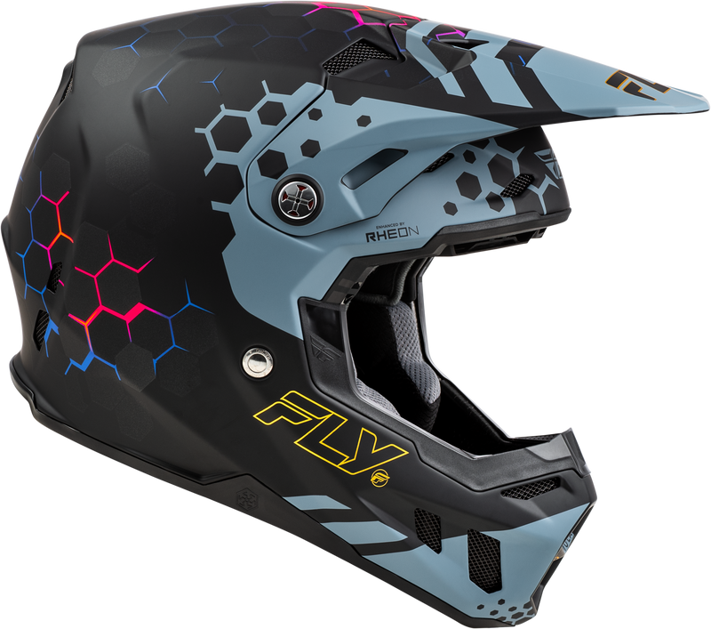 Load image into Gallery viewer, YOUTH FORMULA CC TEKTONIC HELMET MATTE BLK/SLATE/BLUE YL 73-4333YL image 4
