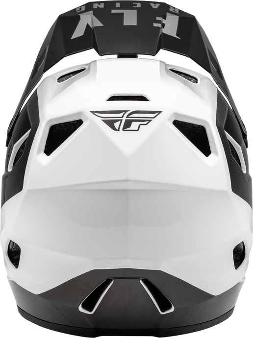 YOUTH RAYCE HELMET BLACK/WHITE YS 73-3602YS image 2