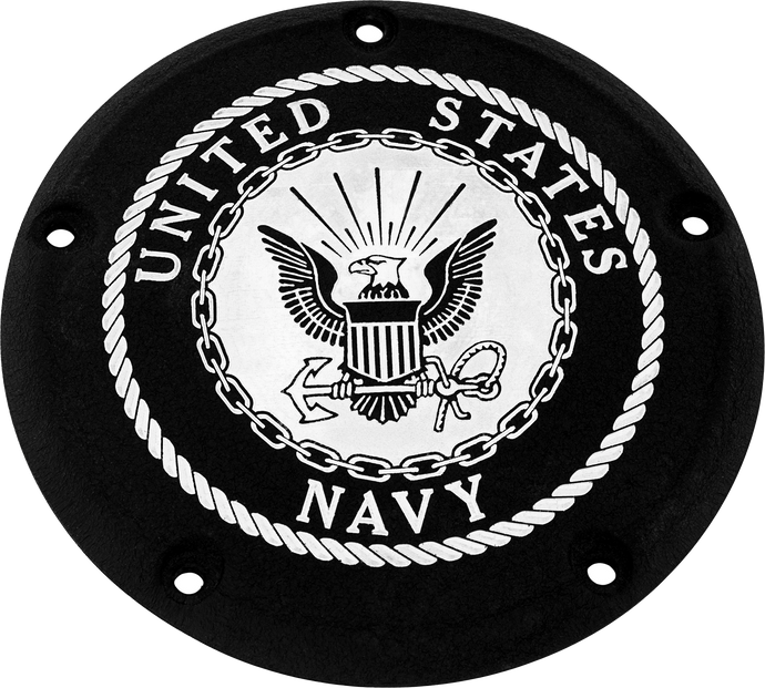 6   M8 SOFTAIL DERBY COVER NAVY BLACK NAV16-67BG image 1