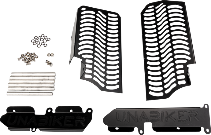 RADIATOR GUARD BLACK HF450R8-K image 1