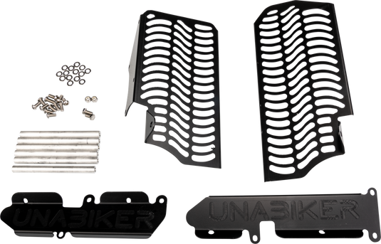 RADIATOR GUARD BLACK HF450R8-K image 1