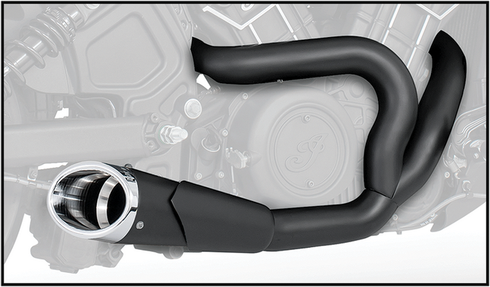 COMBAT 2-1 SHORTY BLACK W/CHROME TIP `14-UP SCOUT IN00086 image 1