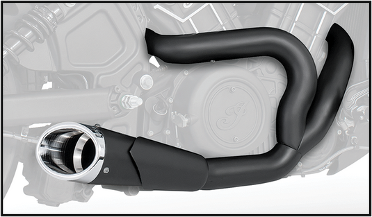 COMBAT 2-1 SHORTY BLACK W/CHROME TIP `14-UP SCOUT IN00086 image 1