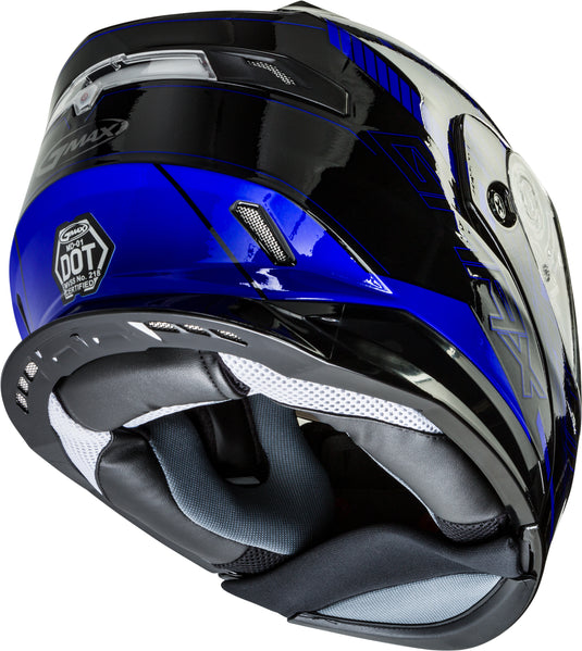 MD-01S MODULAR WIRED SNOW HELMET BLACK/BLUE MD G2011215D TC-2-ECE image 5