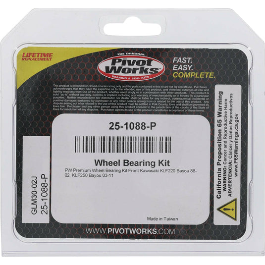 WHEEL BEARING KIT PREMIUM 25-1112-P image 4