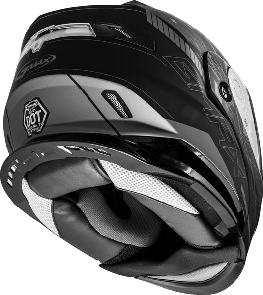 MD-01S MODULAR WIRED SNOW HELMET MATTE BLACK/SILVER XS G2011453D TC-17-ECE image 5