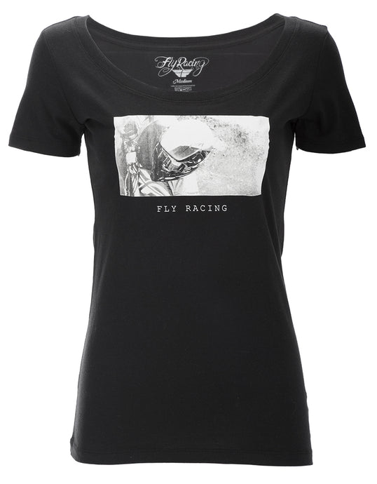 FLY WOMEN'S CREDIT TEE BLACK 2X 356-03902X image 1