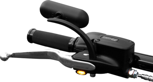 BLACK ELYPSE LED 2-1 TURN SIGNALS M8 ST K68500 image 2