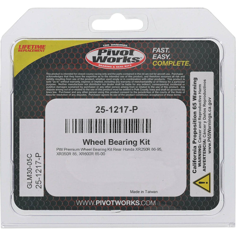 Load image into Gallery viewer, WHEEL BEARING KIT PREMIUM 25-1217-P image 4
