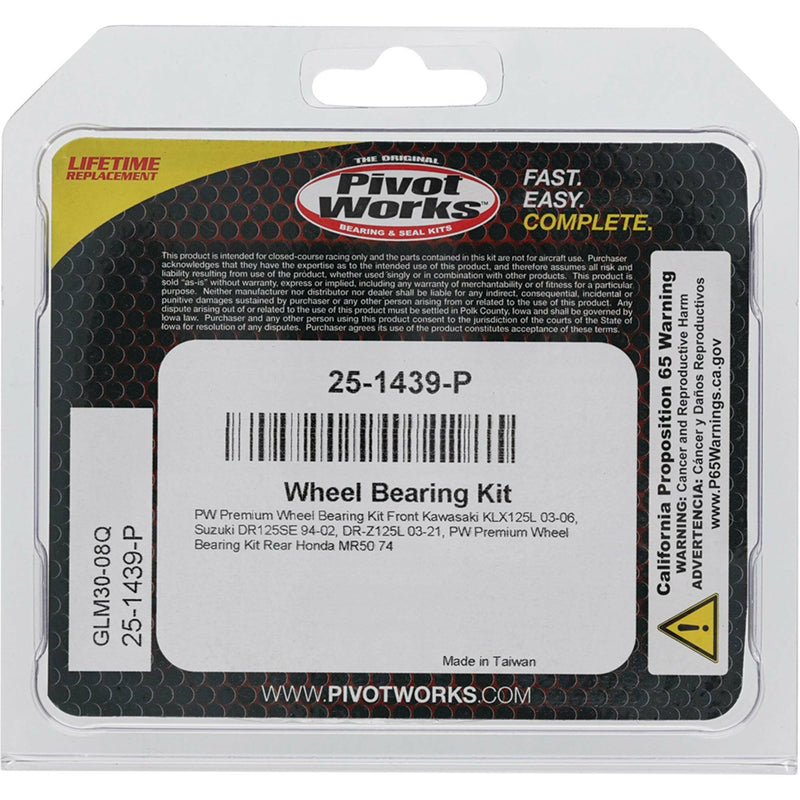 Load image into Gallery viewer, WHEEL BEARING KIT PREMIUM 25-1439-P image 4
