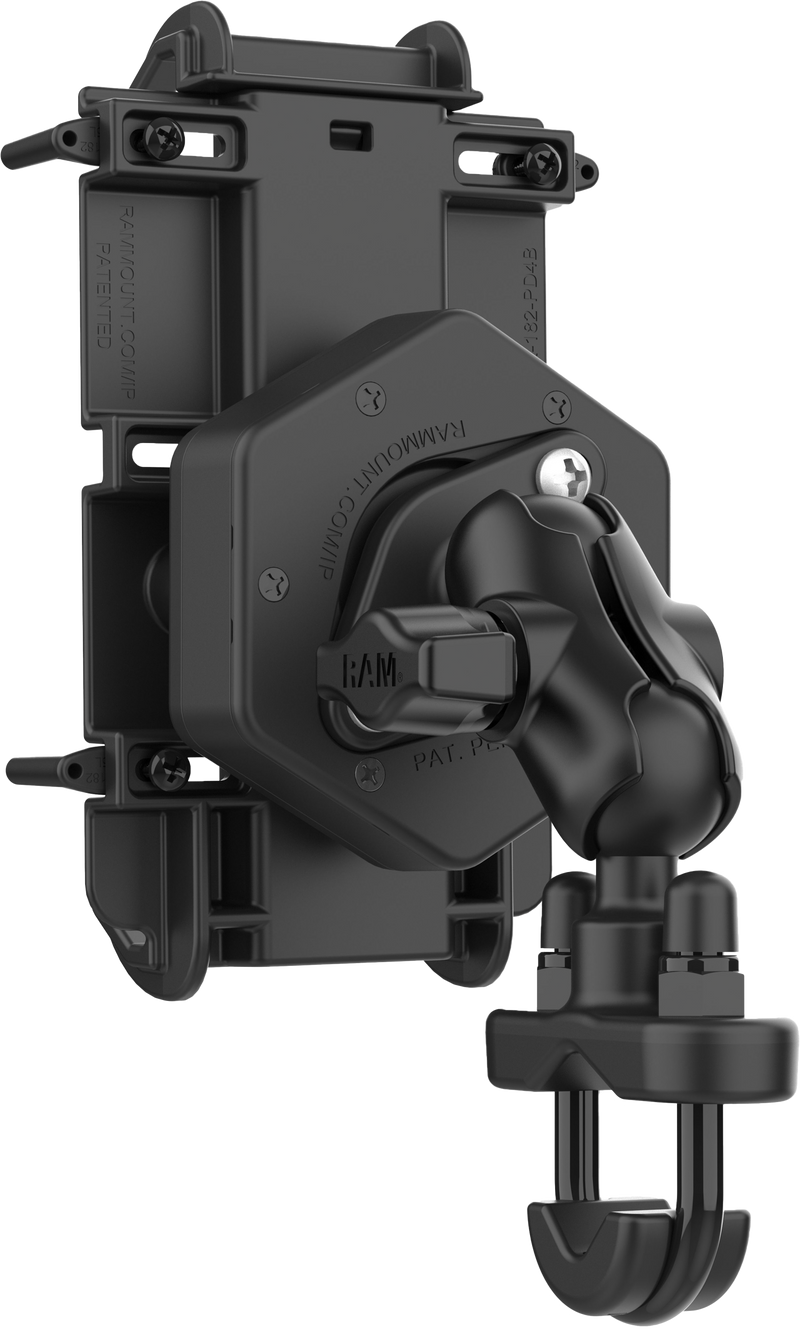 Load image into Gallery viewer, QUICK-GRIP XL PHONE MOUNT VIBE-SAFE &amp; U-BOLT BASE SHORT RAM-B-149Z-A-PD4-462 image 3
