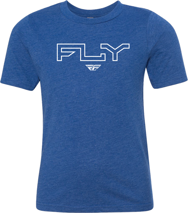 YOUTH FLY EDGE TEE ROYAL BLUE YL 354-0310YL image 1