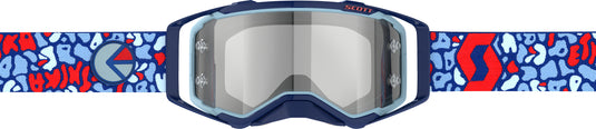 PROSPECT GOGGLE ETHIKA BLUE/RED SILVER CHROME WORKS 422080-1105269 image 2