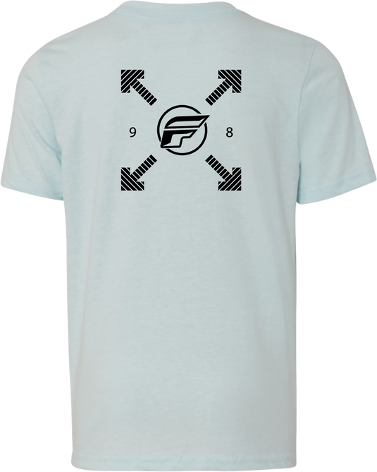YOUTH FLY LOST TEE ICE BLUE YS 354-0325YS image 2