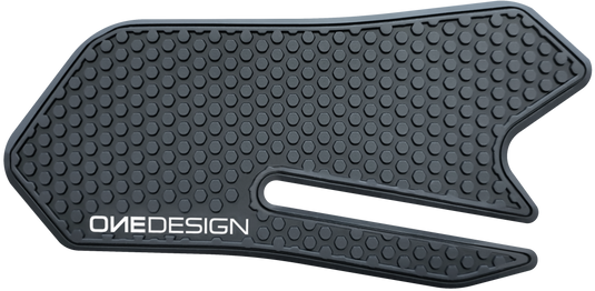 HDR TANK SIDE PAD BLACK DUC HDR337 image 2