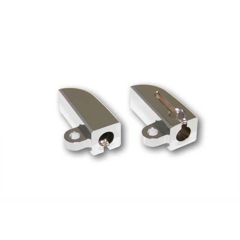Load image into Gallery viewer, M8 CNC TURN SIGNAL MOUNT PAIR CHROME 220-216 image 2
