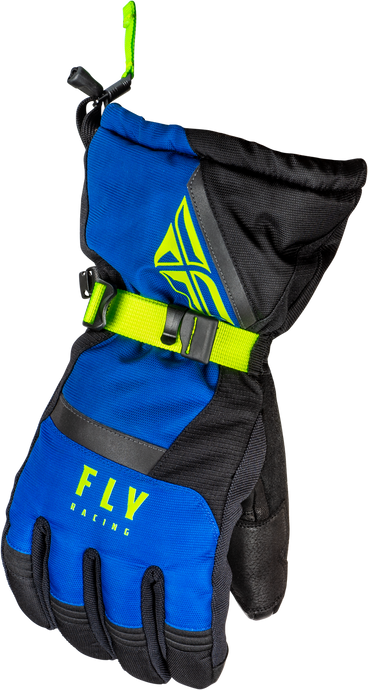 CASCADE GLOVES BLACK/BLUE/HI-VIS 3X 363-39223X image 1