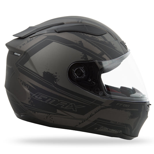 FF-88 FULL-FACE X-STAR HELMET MATTE DARK SILVER/SILVER SM G1881574 FTC-21 image 3