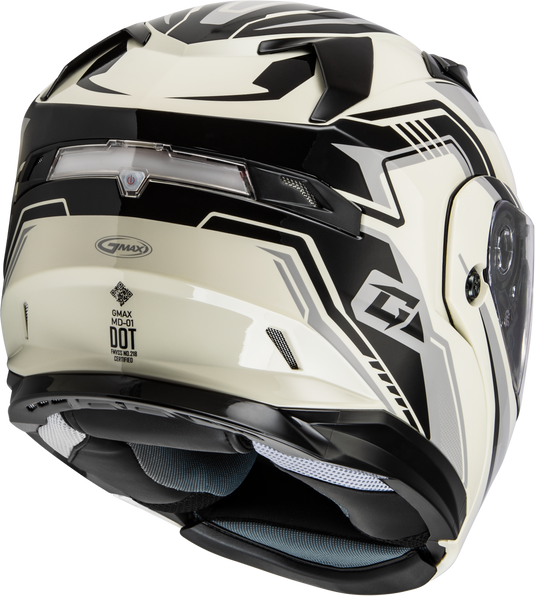 MD-01S TRANSISTOR SNOW HELMET WHITE/GREY/BLACK XL M201391327 image 4