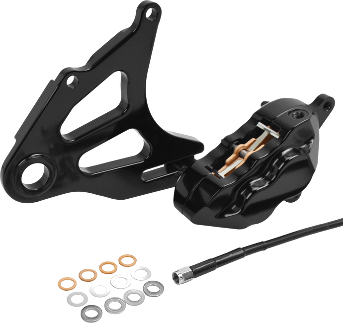 4 PIST REAR CALIPER KIT BLACK ST 18-UP RKSTAB518 image 1