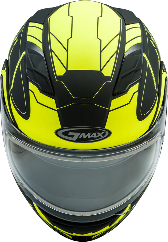 MD-01S MODULAR WIRED SNOW HELMET BLACK/HI-VIS 2X G2011688D TC-24-ECE image 3