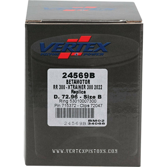 PISTON KIT CAST 72.96/STD BETA 24569B image 4