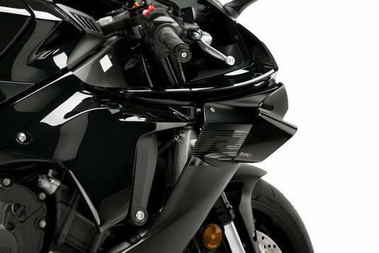FRONT GP SPOILER BLACK YAM 20523N image 5