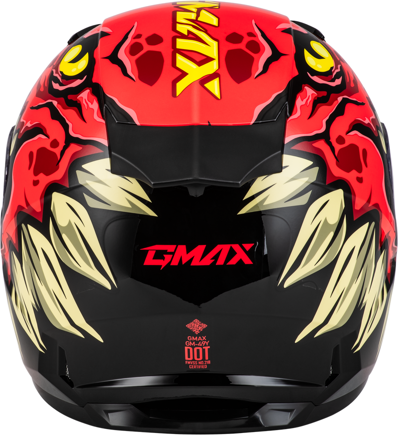 Load image into Gallery viewer, YOUTH GM-49Y DRAX SNOW HELMET RED YM F2499371 image 2
