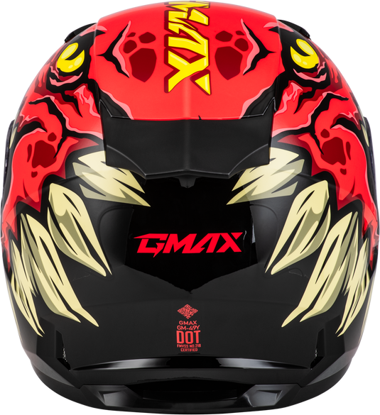 YOUTH GM-49Y DRAX SNOW HELMET RED YM F2499371 image 2